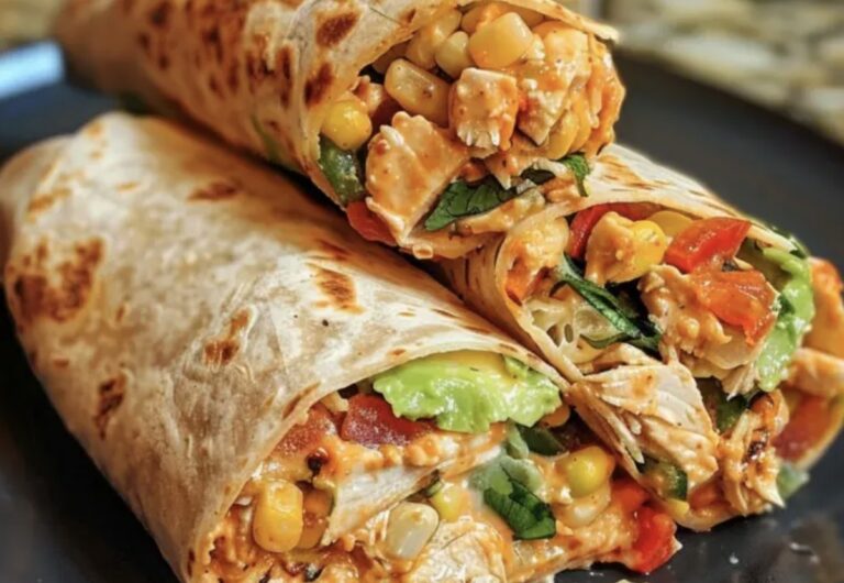 Southwest Chicken Wrap Recipe