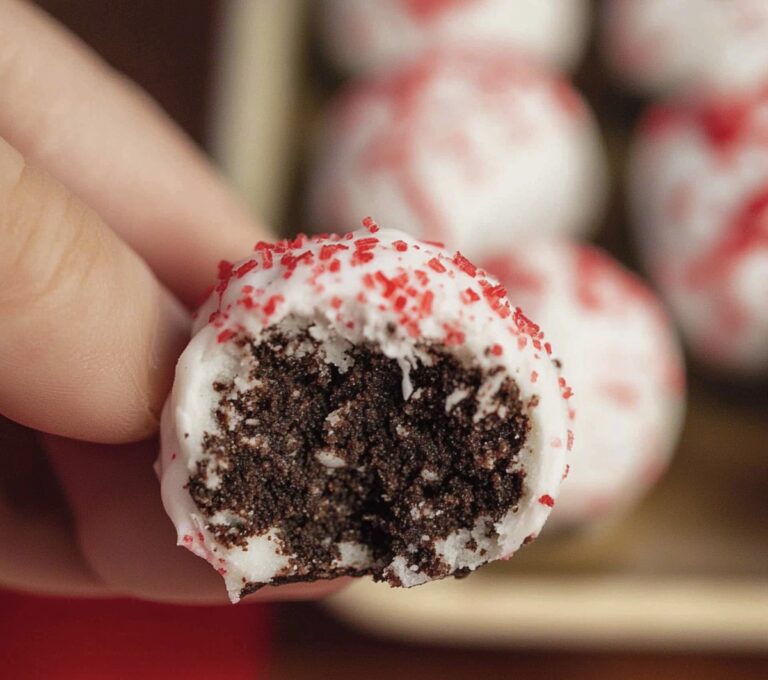 Decadent Peppermint Oreo Balls Recipe