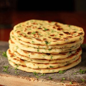Greek Yogurt Turkish Flatbread (Bazlama) Recipe