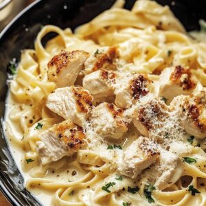 Creamy Chicken Fettuccine Alfredo Recipe