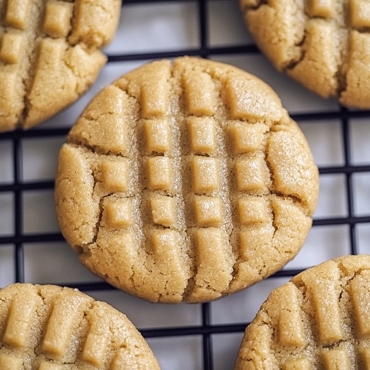Chewy Peanut Butter Cookies Recipe