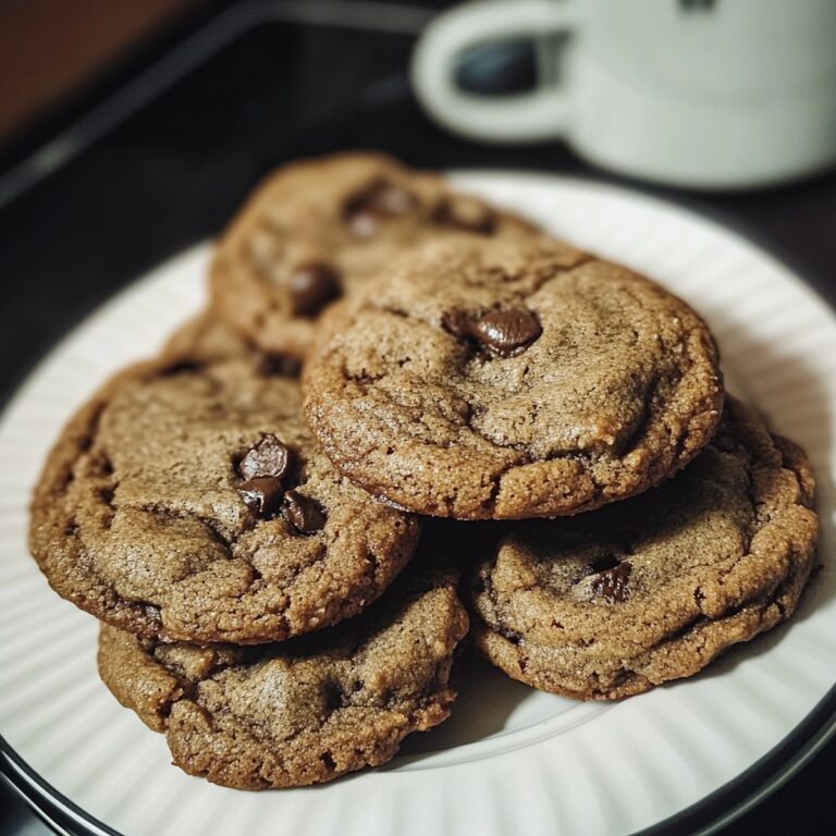 Crispy Coffee Cookies Recipe