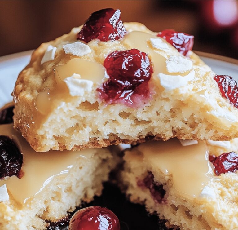 Tangy Cranberry Orange Scones Recipe
