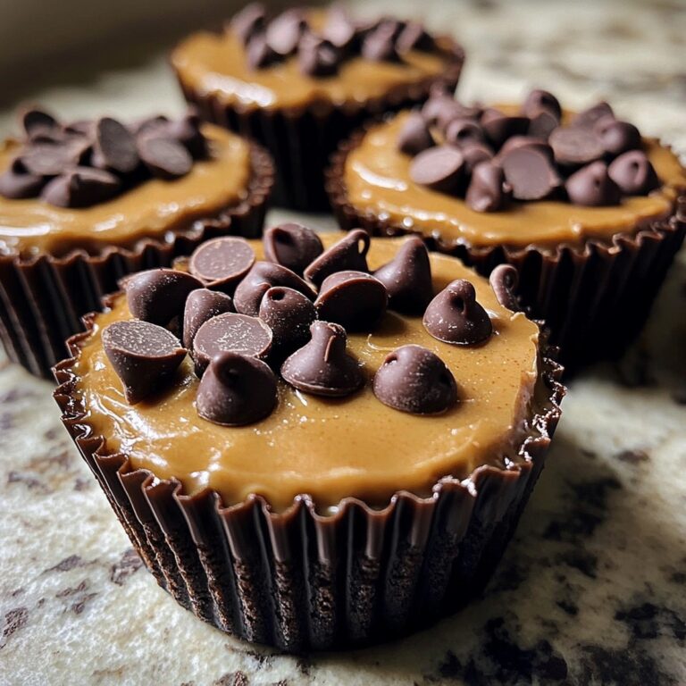 Incredible Chocolate Chip Peanut Butter Cups Recipe