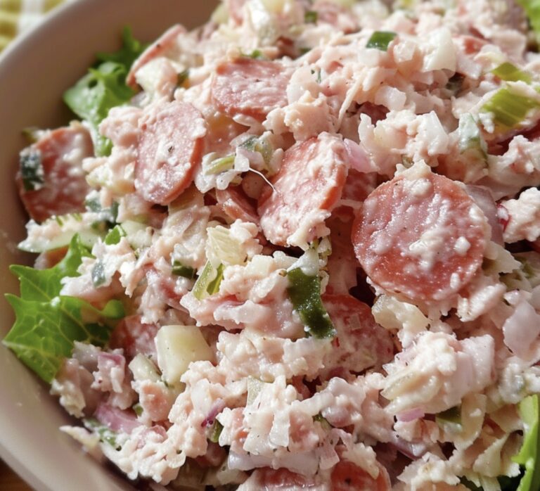 Tangy Bologna Salad Recipe