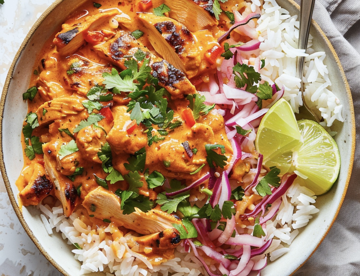 Coconut Chicken Rice Bowl Recipe
