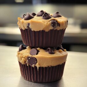 Gooey Peanut Butter Chocolate Chip Cookie Cups Recipe
