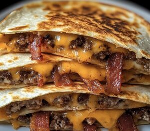 Epic Maple Bacon Cheeseburger Bomb Recipe