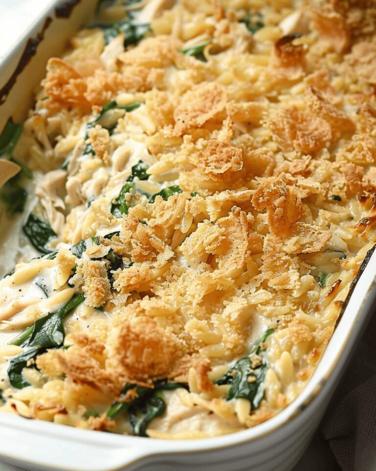 Monterey Chicken Orzo Bake Recipe