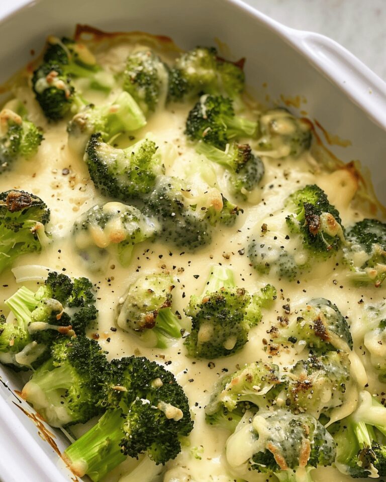 Cheesy Broccoli Bake Delight Recipe