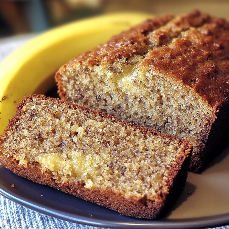 Moist Banana Bread Recipe