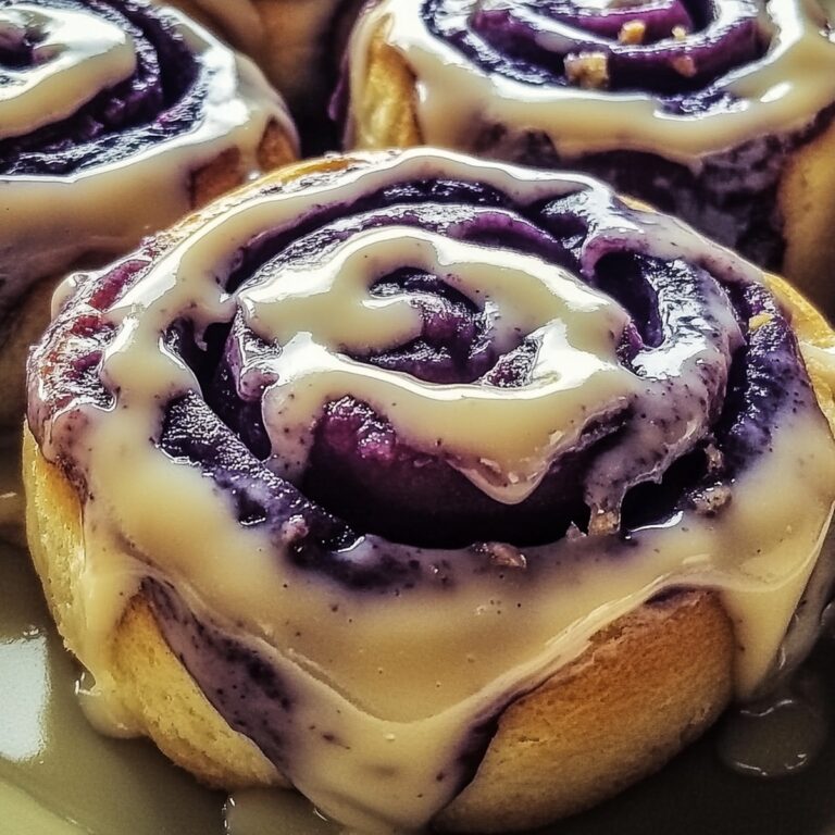 Heavenly Ube Cinnamon Rolls With Cream Cheese Frosting Recipe