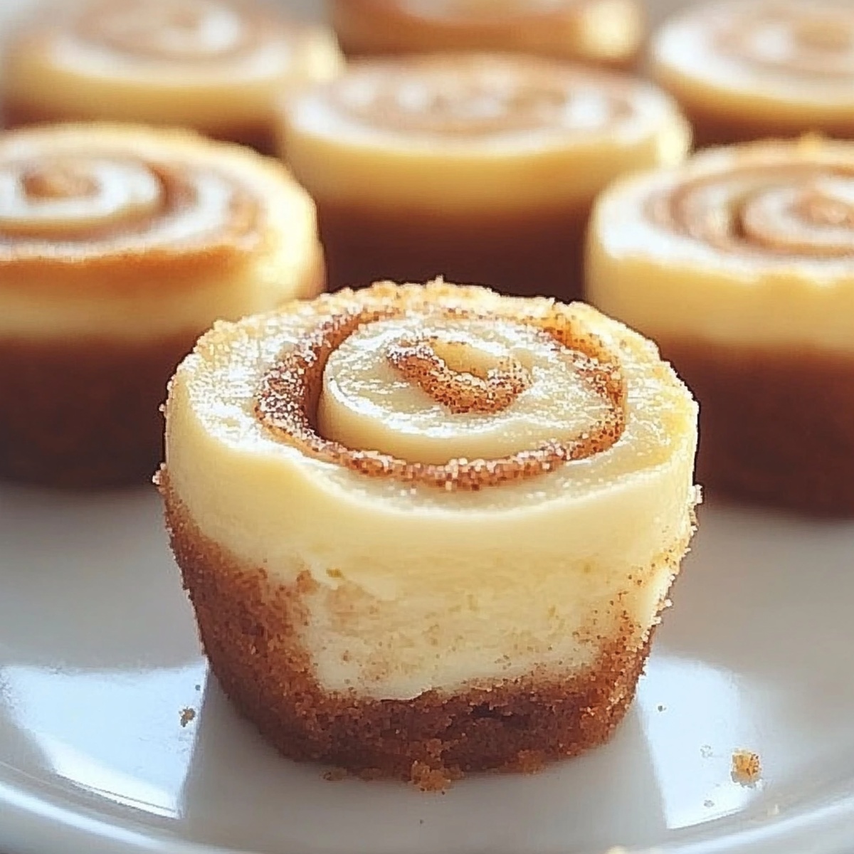 Heavenly Mini Cinnamon Roll Cheesecakes Recipe