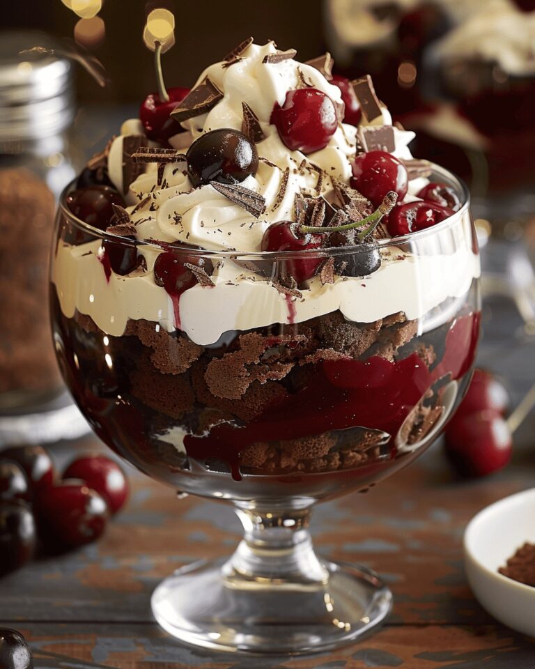 Decadent Cherry Chocolate Delight Recipe