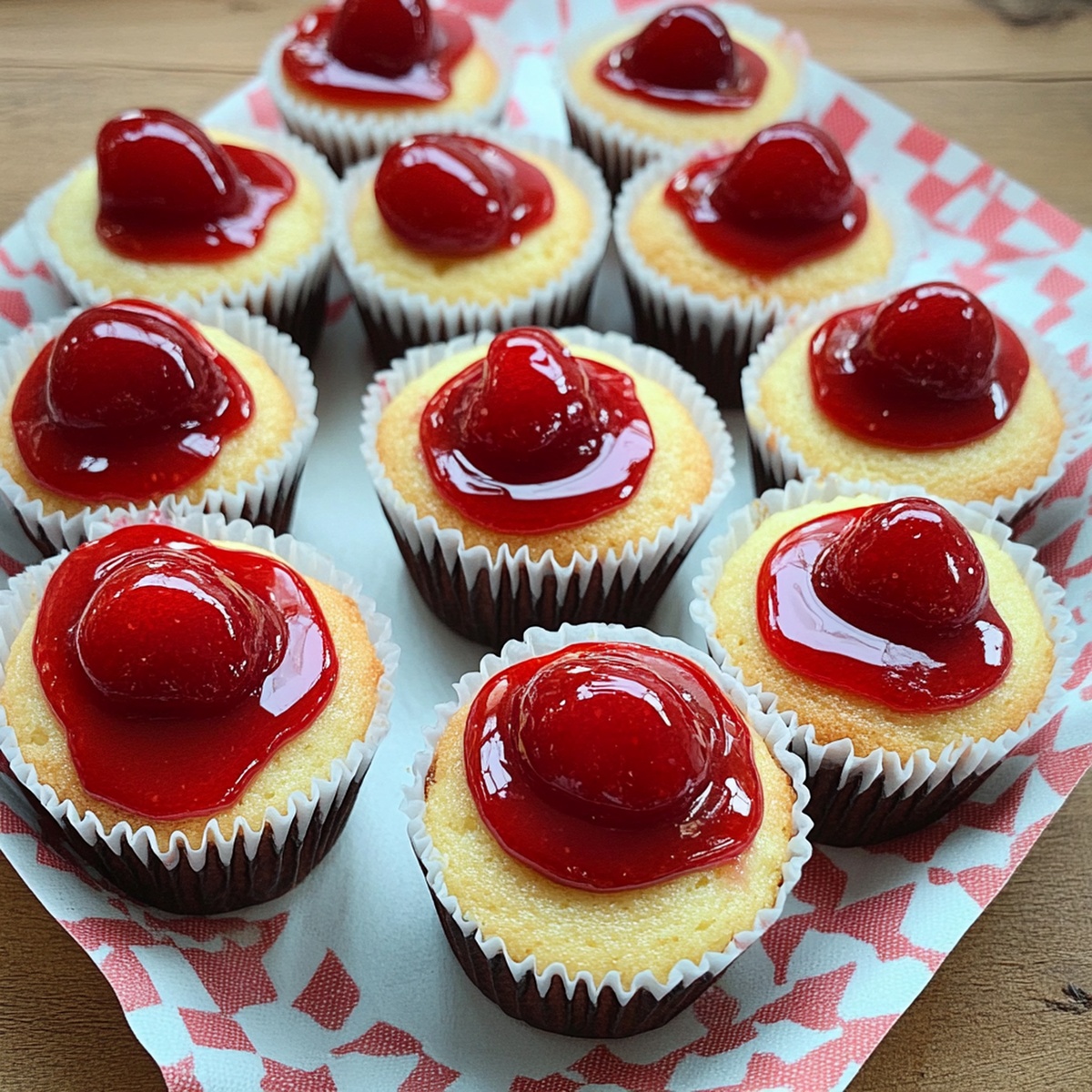 Heavenly Cherry Cheesecake Cupcakes Recipe