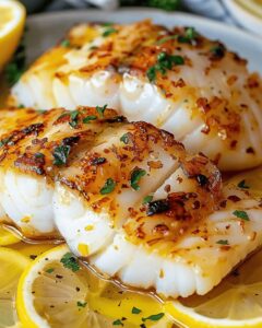Lemon Butter Sauted Cod Recipe