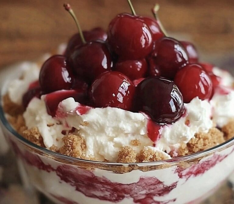 Fluffy Cherry Cheesecake Fluff Recipe