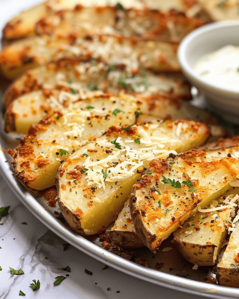 Crispy Herb-Infused Potato Wedges Recipe