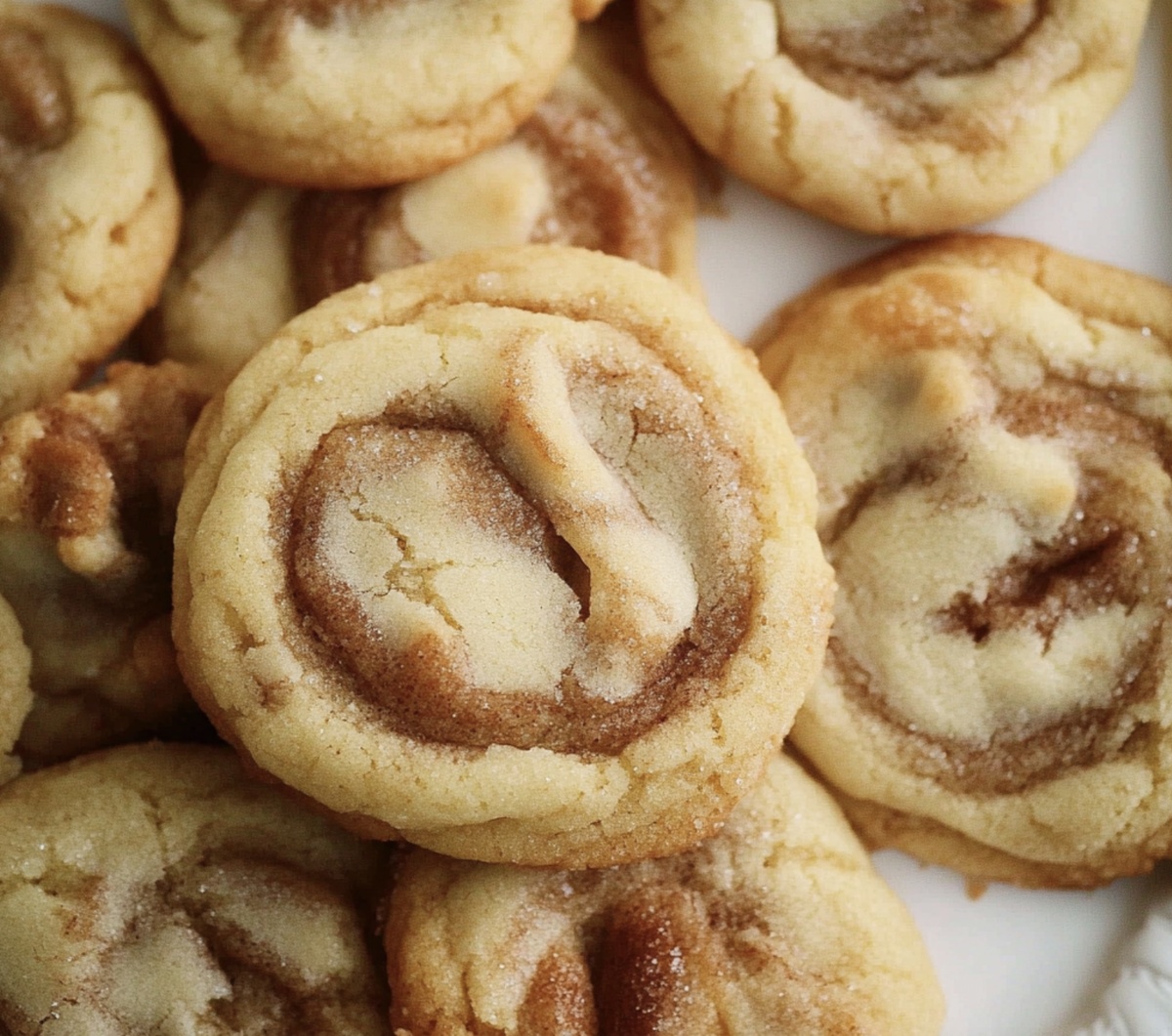 Soft Cinnamon Roll Sugar Cookies Recipe