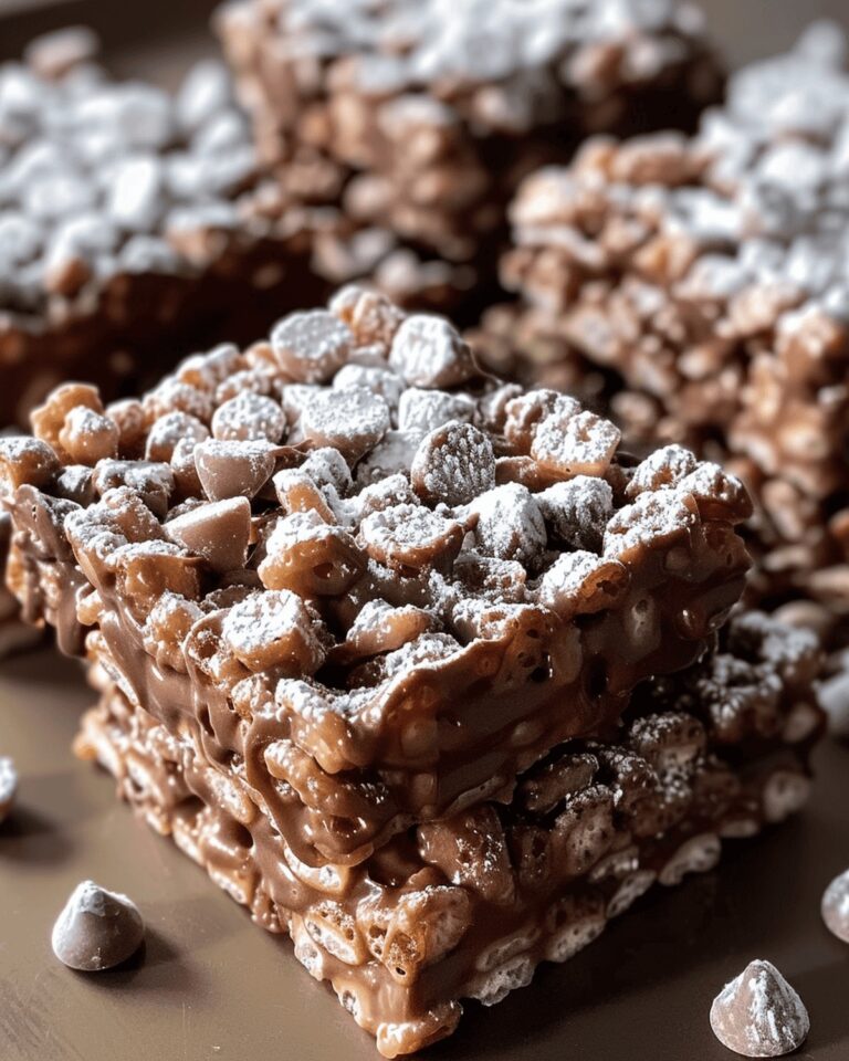 Muddy Buddy Crunch Bars Recipe