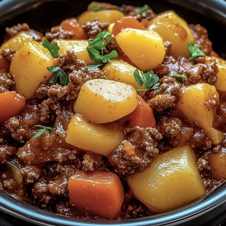 Hearty Slow Cooker Cowboy Casserole Recipe