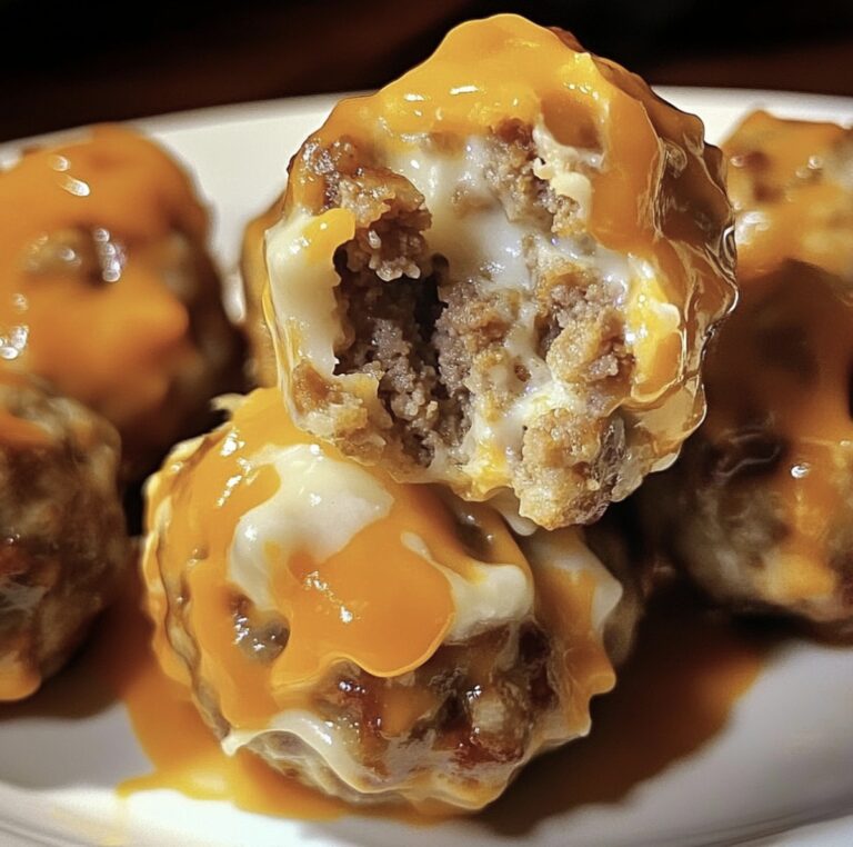 Zesty Rotel Cream Cheese Sausage Balls Recipe