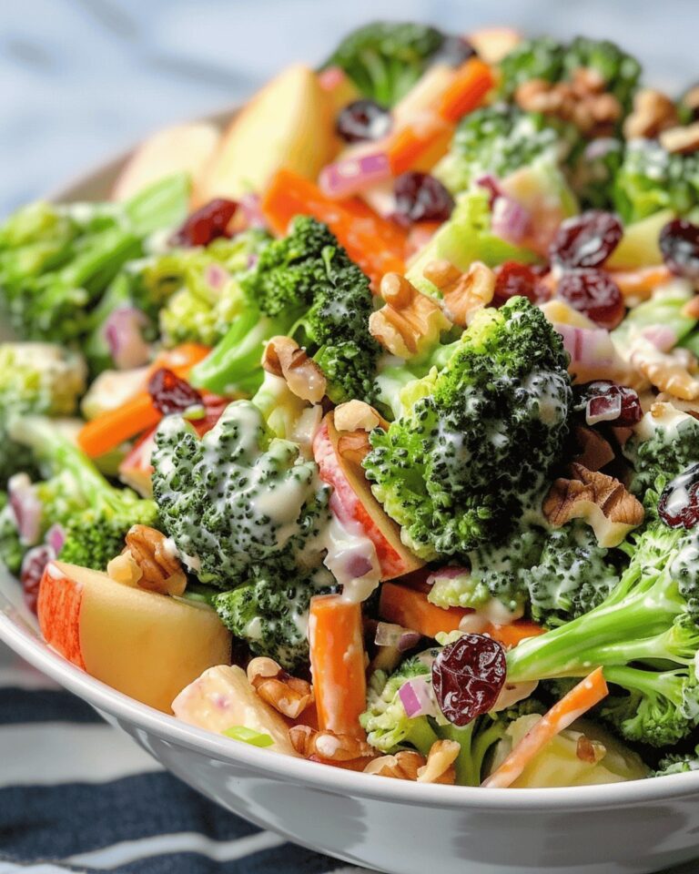 Broccoli Apple Crunch Salad Recipe