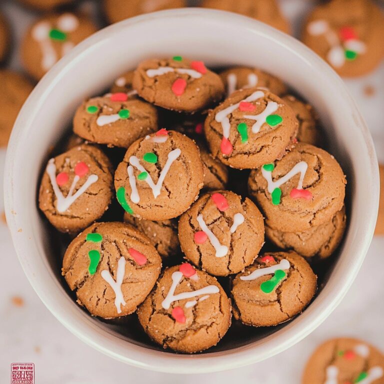 Crispy Gingerbread Cookie Bites Recipe