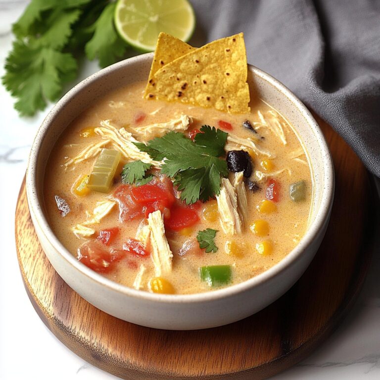 Hearty Chicken Tortilla Soup Recipe