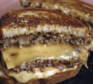 Gourmet Patty Melts With Secret Sauce Recipe