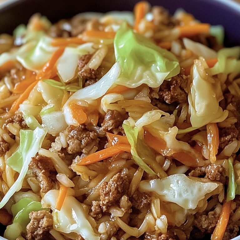 Crave-Worthy Egg Roll In A Bowl Recipe