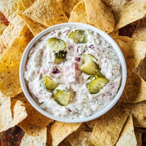 Tangy Pickle Wrap Dip Recipe