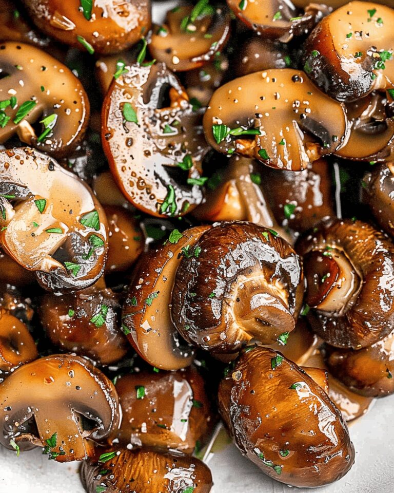 Sauted Mushrooms with Garlic Butter Recipe