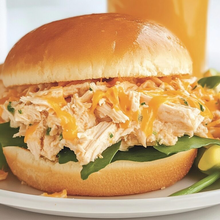 Tender Crock Pot Ranch Chicken Sandwiches Recipe