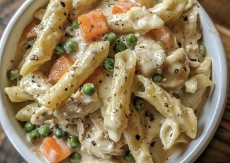 Hearty Chicken Pot Pie Pasta Recipe