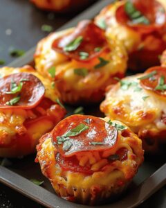 Pizza Delight Muffin Bites Recipe