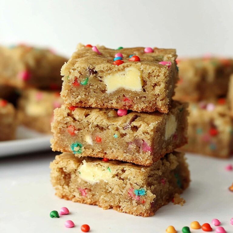 Festive Birthday Cookie Bars Recipe