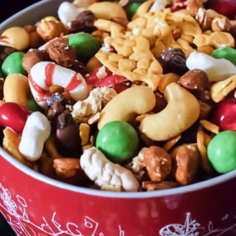 Festive Holiday Snack Mix Recipe