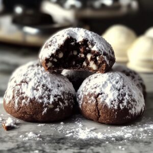 Heavenly Chocolate Snowball Cookies Recipe