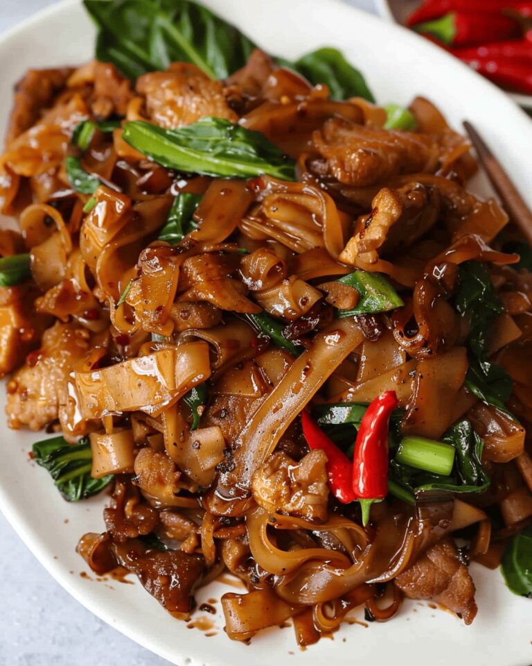 Thai Drunken Noodles (Pad Kee Mao) Recipe