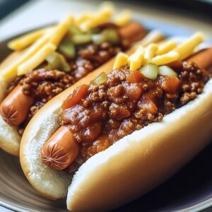 Hearty Crockpot Hot Dog Chili Recipe