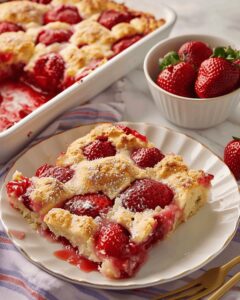 Strawberry Cobbler Recipe
