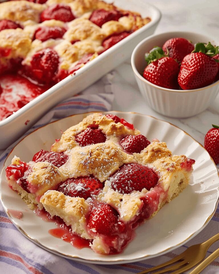 Strawberry Cobbler Recipe
