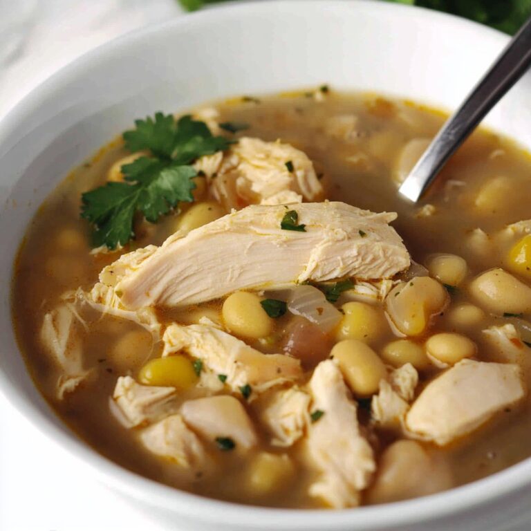 Hearty White Chicken Chili Recipe