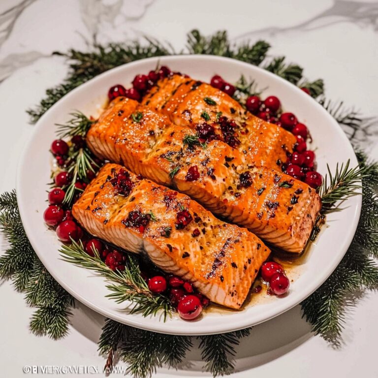 Festive Christmas Salmon Recipe
