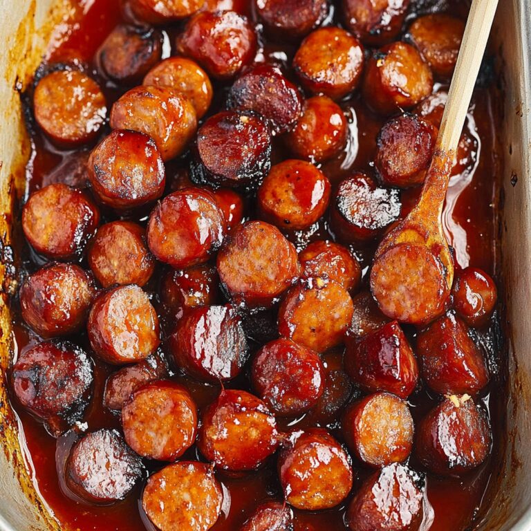 Bbq Sausage Bites Recipe