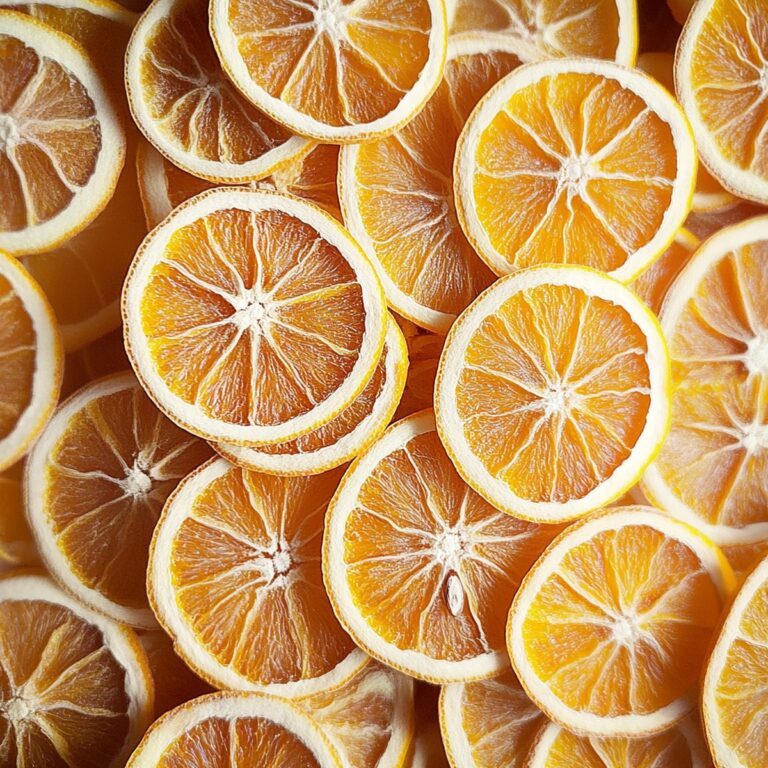 Vibrant Dried Orange Slices Recipe