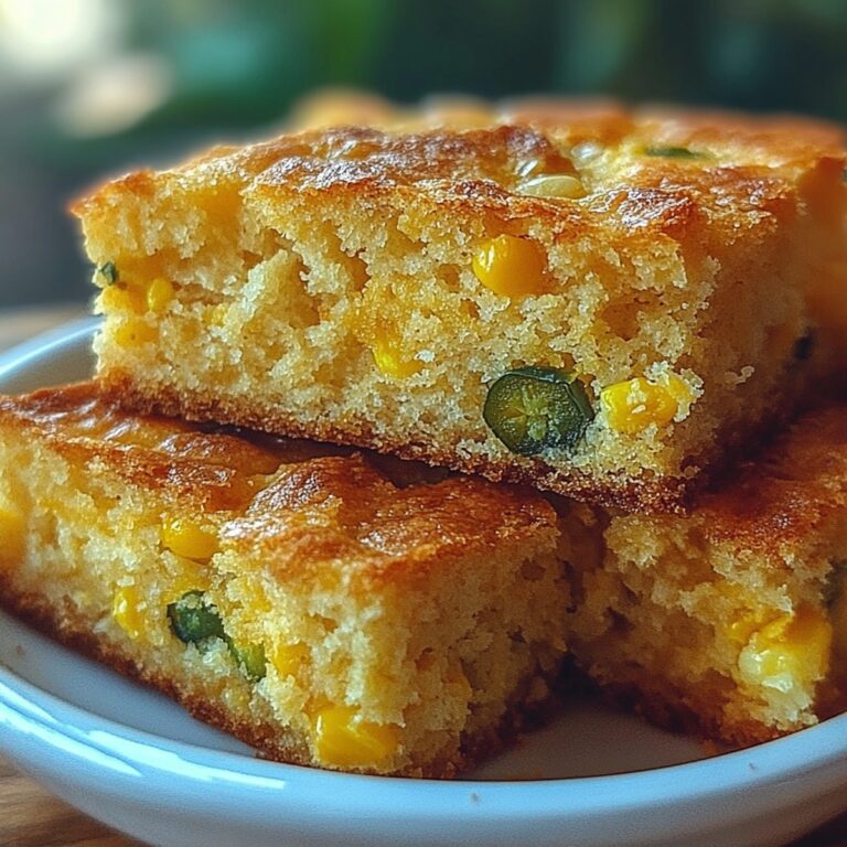 Spicy Jalapeno Pepper Jack Cornbread Recipe