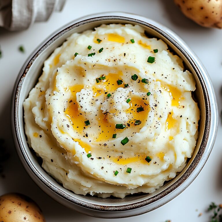 Creamy Crockpot Garlic Mashed Potatoes Recipe