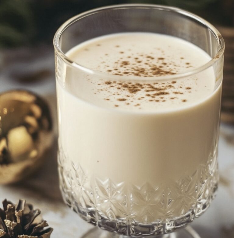 Velvety Homemade Eggnog Recipe